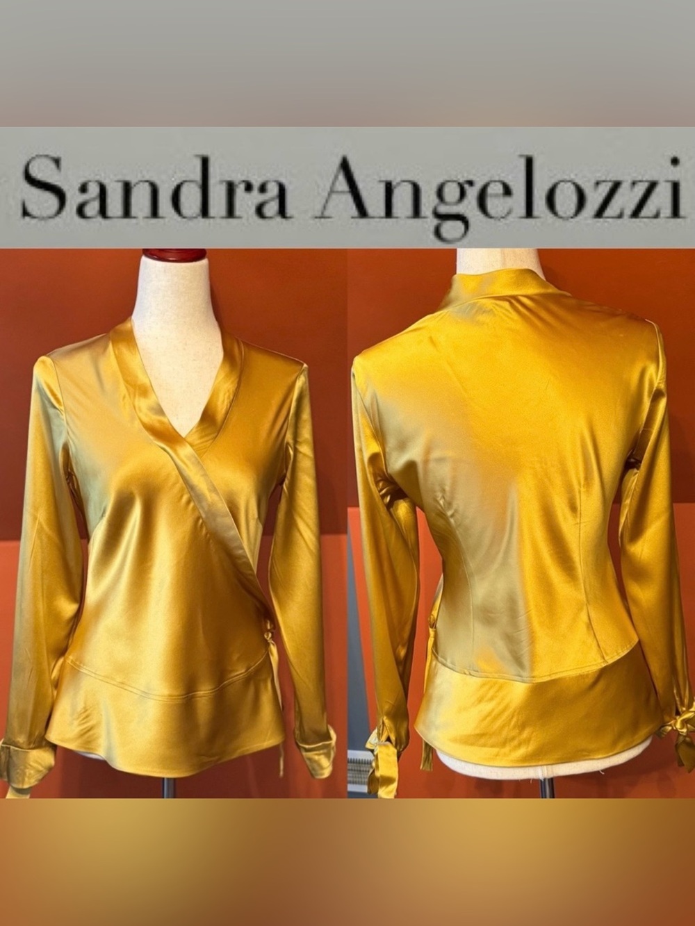Sandra Angelozzi Silk Blouse